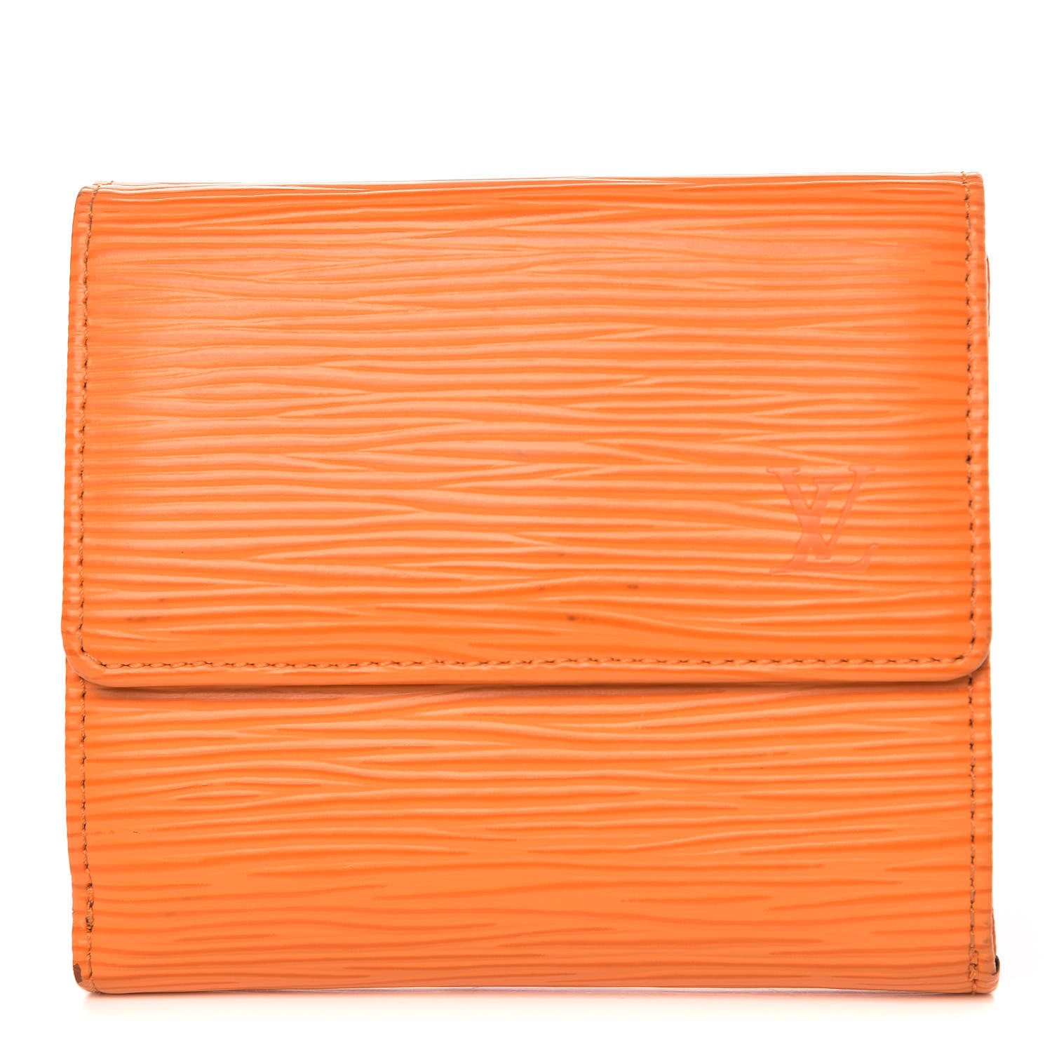 Louis Vuitton Epi Elise Wallet Mandarin 1 of 10