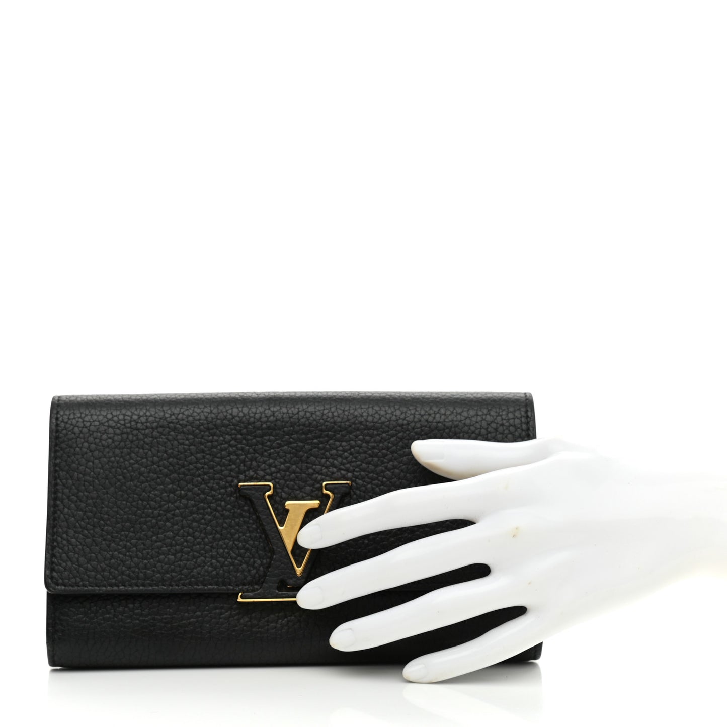 Taurillon Capucines Wallet Black