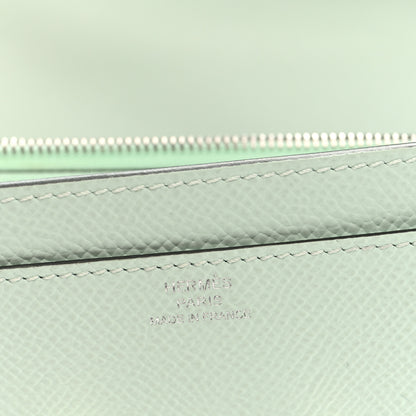 Hermes Epsom Constance Long To Go Wallet Vert Peppermint 6 of 10