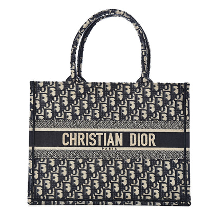 Christian Dior Oblique Medium Book Tote Blue Multicolor 1 of 11