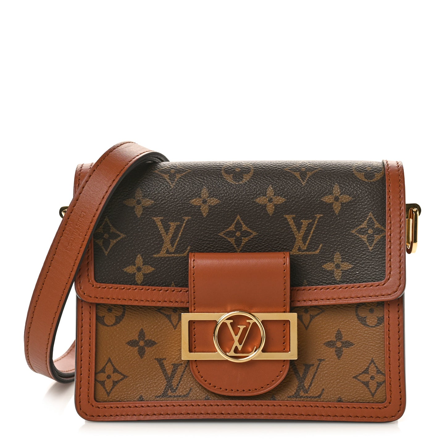 LOUIS VUITTON Reverse Monogram Dauphine Mini