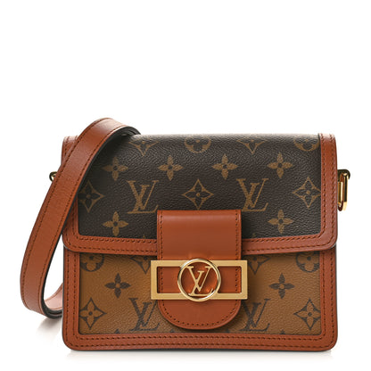 Louis Vuitton LOUIS VUITTON Reverse Monogram Dauphine Mini 1 of 9