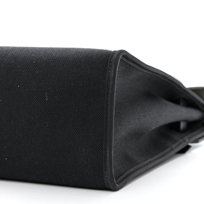 Hermes Military Toile Vache Hunter Herbag Zip PM 31 Black 12 of 13