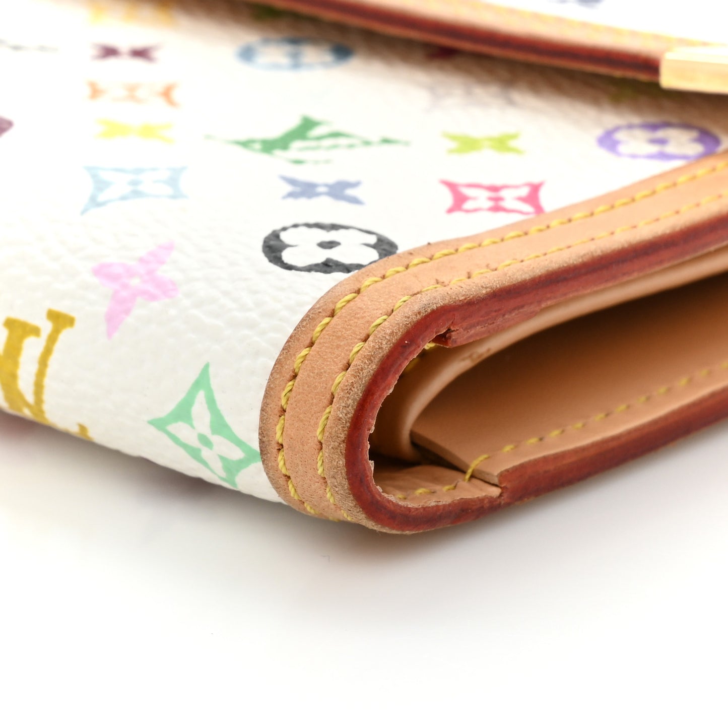 Monogram Multicolor Porte Tresor International Wallet White