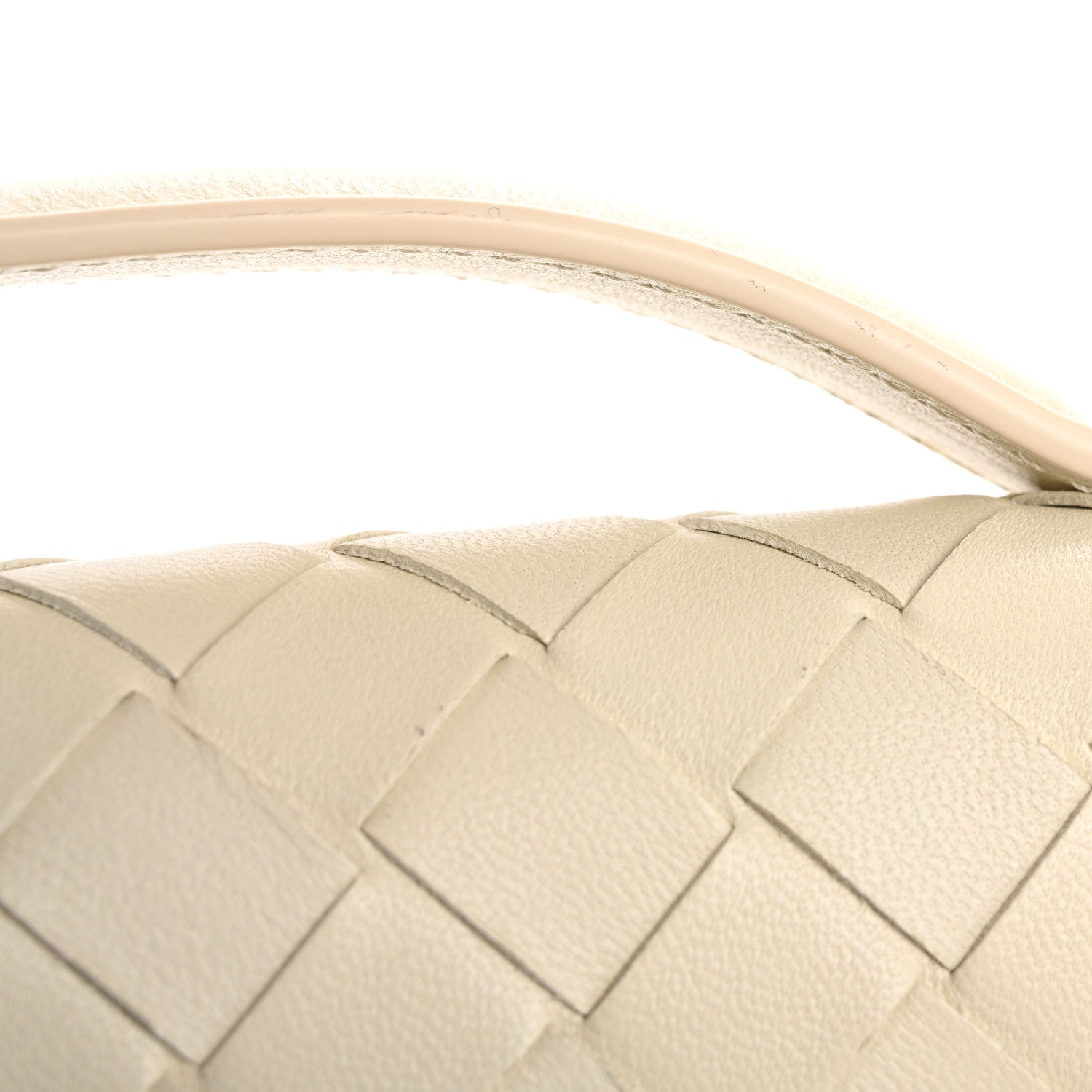 Bottega Veneta Nappa Intrecciato Long Andiamo Top Handle Clutch Sea Salt 11 of 12