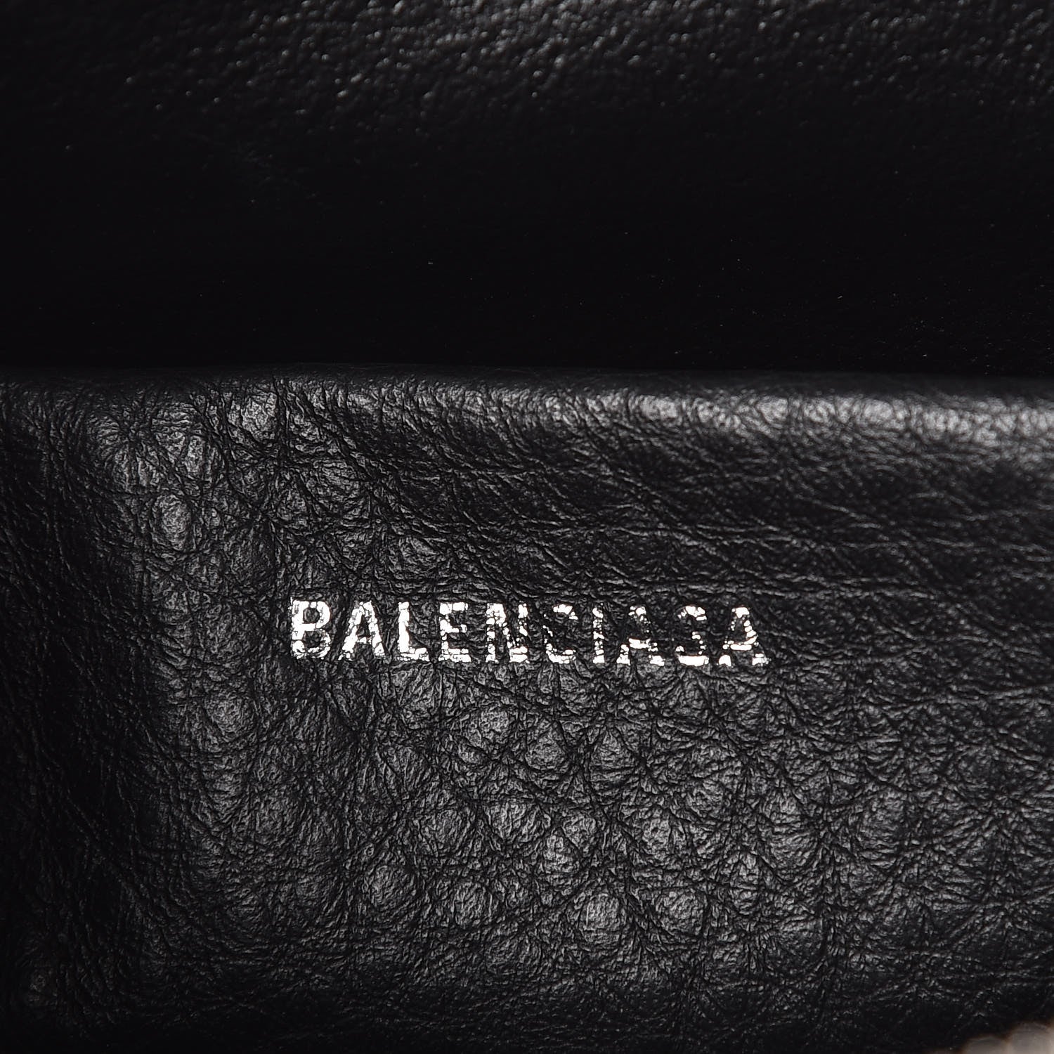 Balenciaga Calfskin Logo S Everyday Camera Bag Black 6 of 8