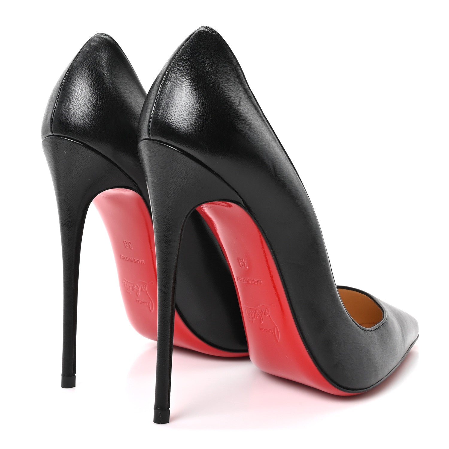Christian Louboutin Nappa Shiny So Kate 120 Pumps 38 Black 5 of 8