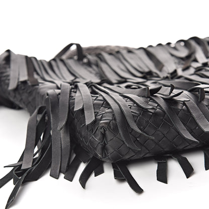 Bottega Veneta Nappa Fringe Tote Black 9 of 11