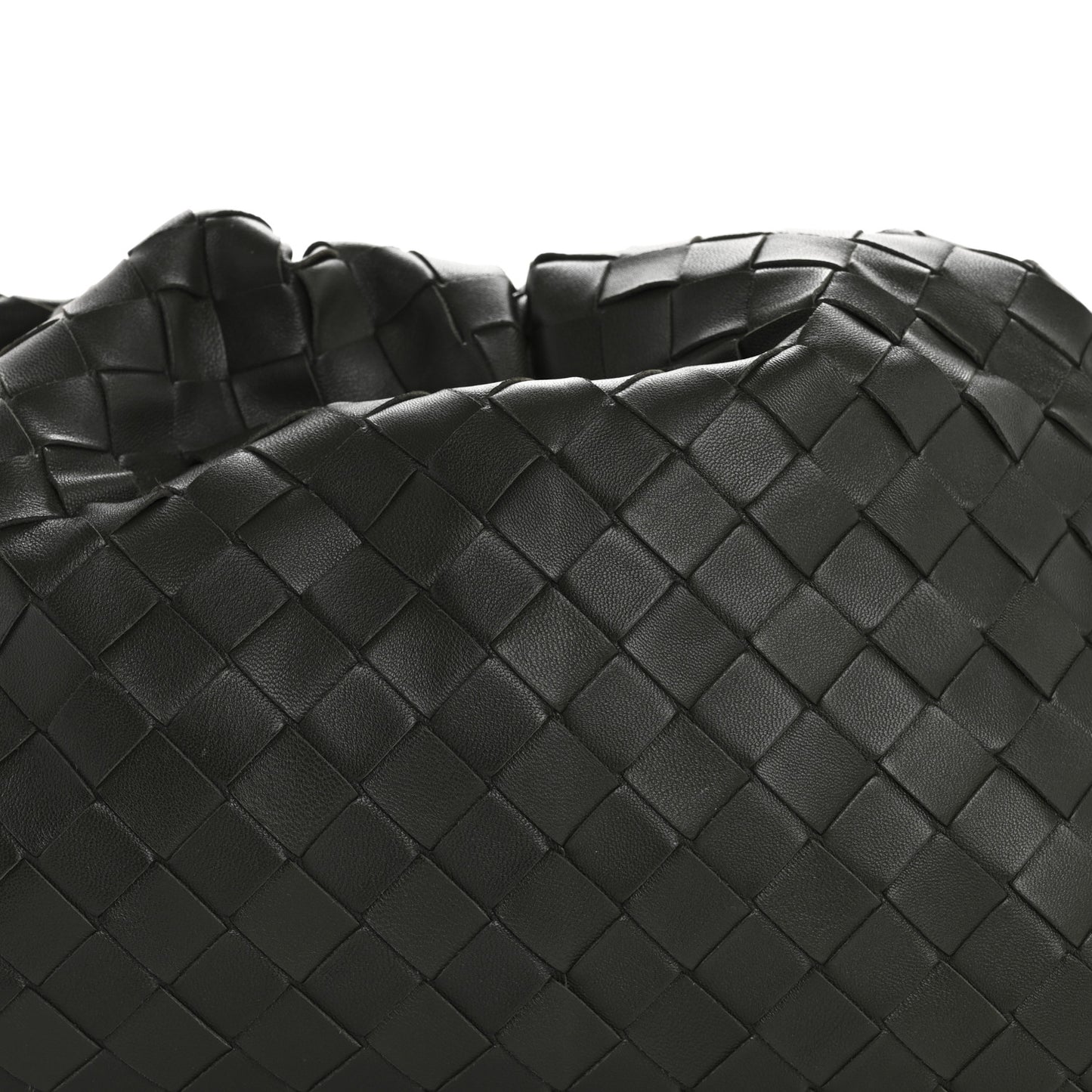 Nappa Maxi Intrecciato The Pouch Oversized Clutch Camping