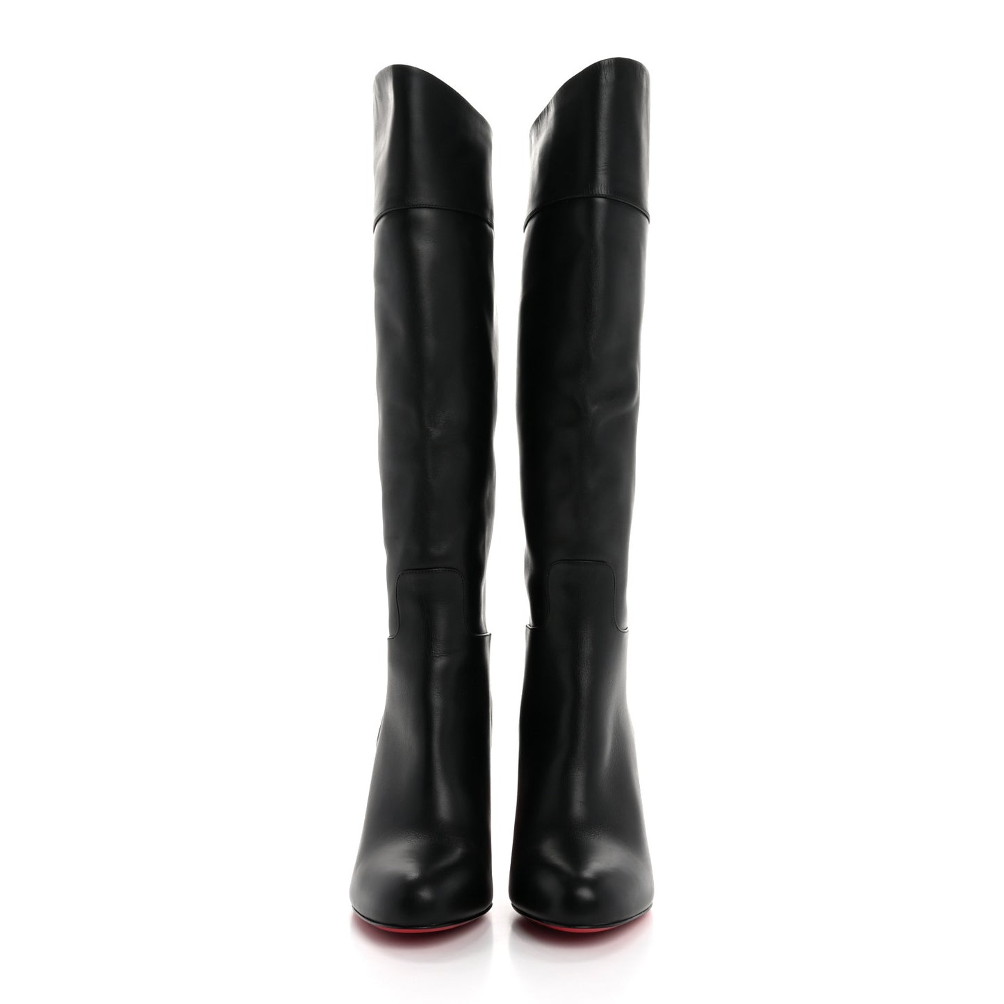 Calfskin Loo Botta 85 Knee High Boots 39 Black