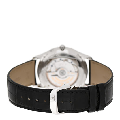 Jaeger-LeCoultre Stainless Steel Alligator 39mm Master Ultra Thin Moon Automatic Watch Q136842 3 of 5