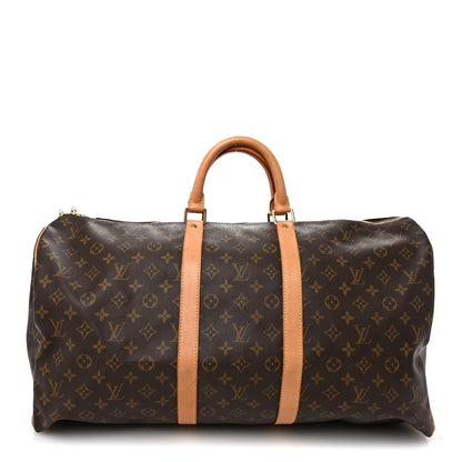 Louis Vuitton Monogram Keepall 55 1 of 14
