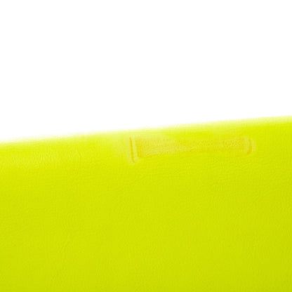 Saint Laurent Calfskin Classic Monogram Clutch Neon Yellow 6 of 15