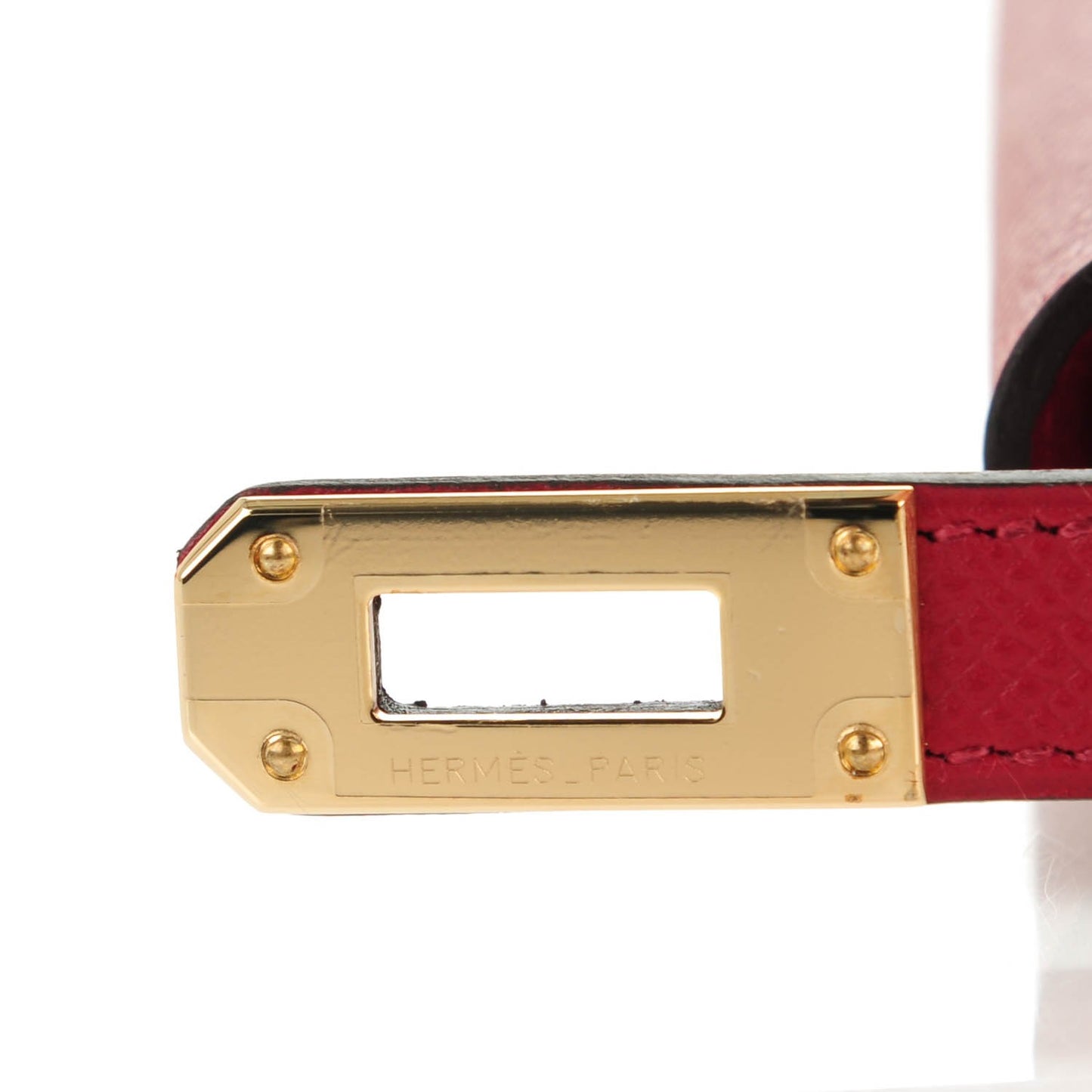 Epsom Kelly Longue Wallet Rouge Grenat