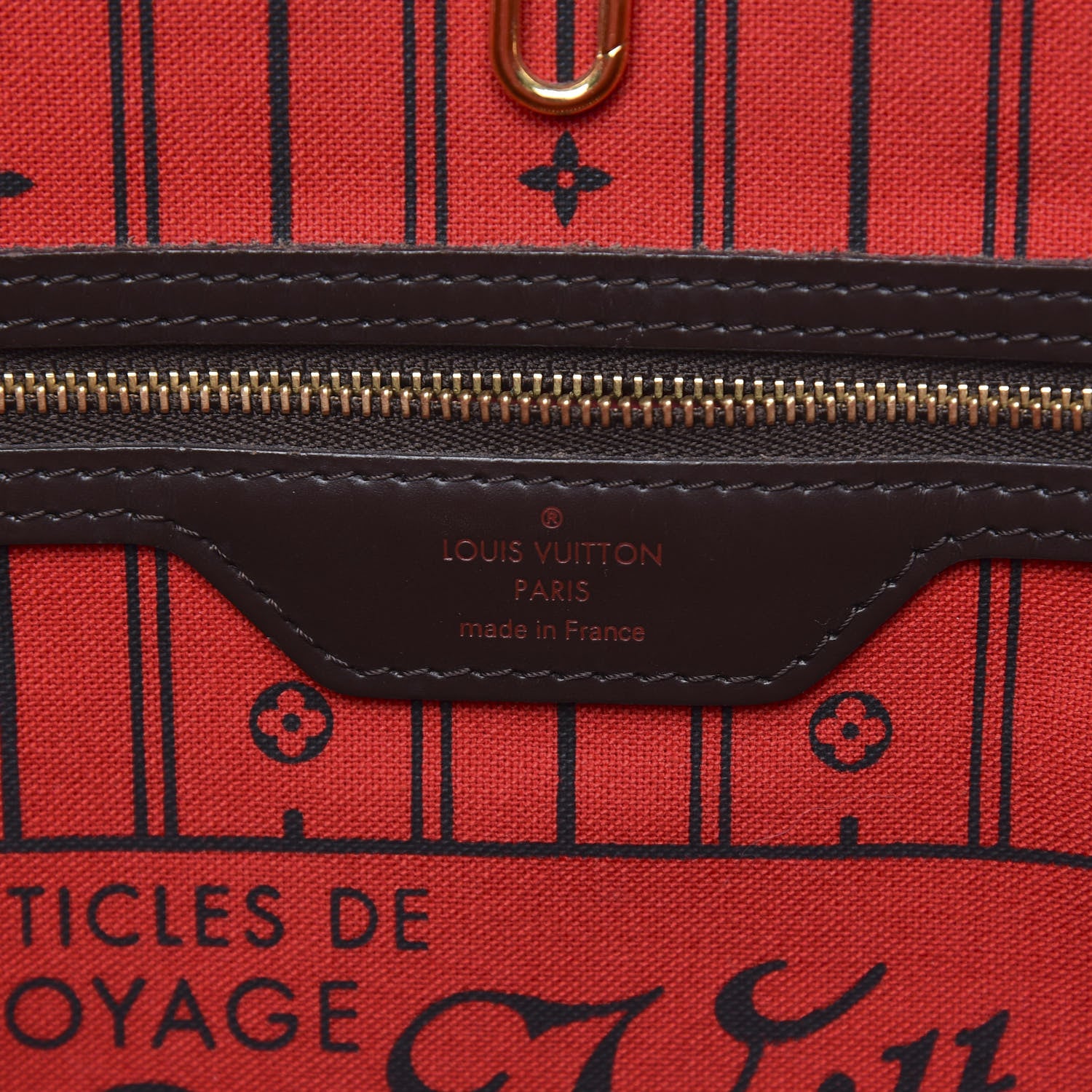 Louis Vuitton Damier Ebene Neverfull MM 6 of 12