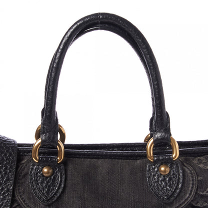 Louis Vuitton Denim Neo Cabby GM Black 7 of 8