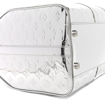 Louis Vuitton Monogram Mirror Keepall Bandouliere 45 Silver 8 of 9