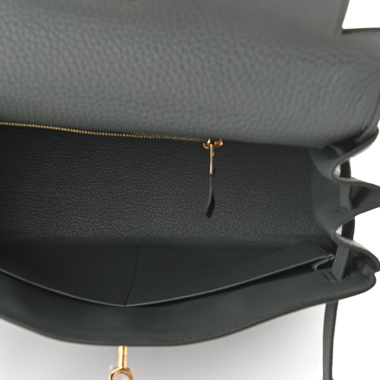 Hermes Togo Kelly Retourne 28 Vert Amande 4 of 10