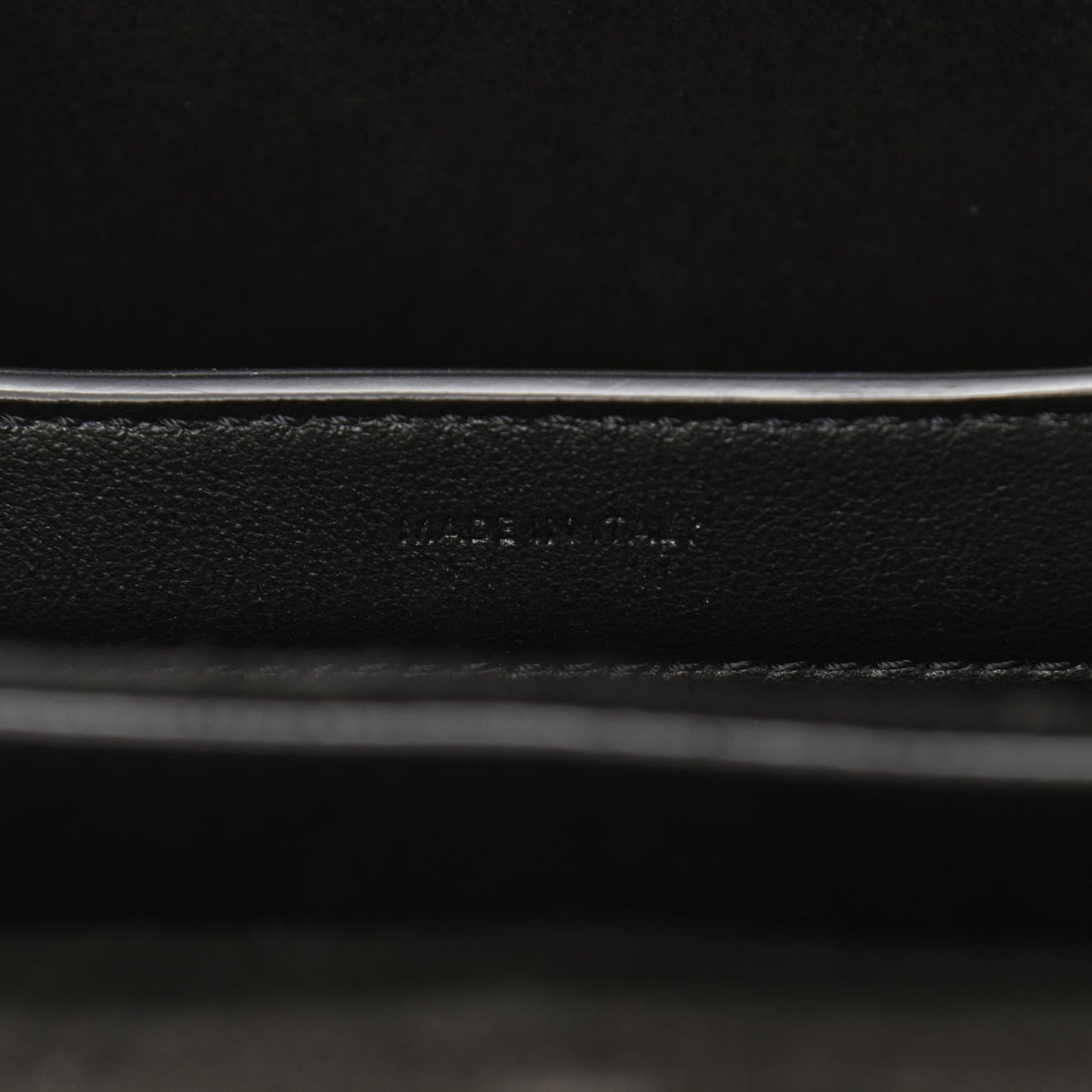 Smooth Calfskin Teen 16 Crossbody Bag Black