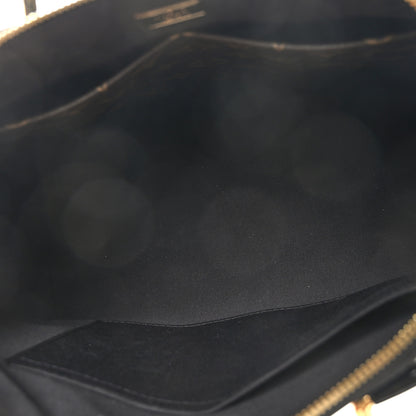 Louis Vuitton Patent Calfskin Miroir Tote Black 5 of 9