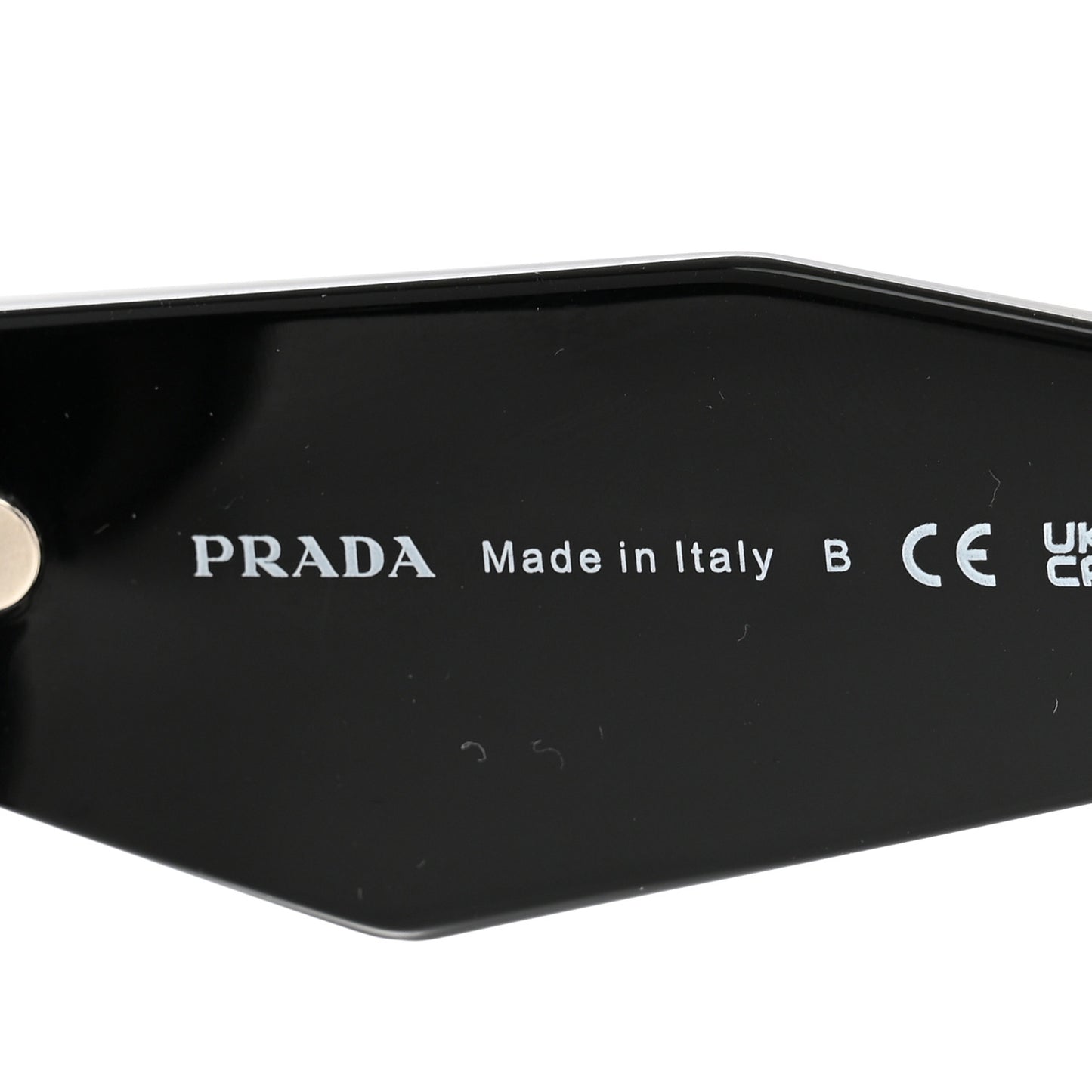 Acetate Symbole Sunglasses SPR 08Y Black