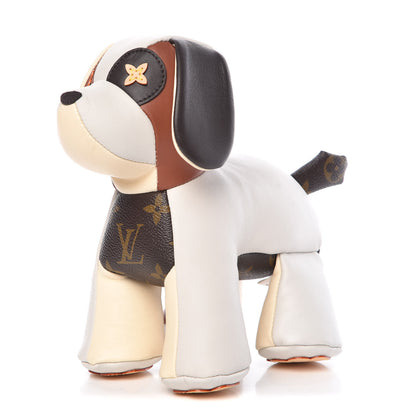 Louis Vuitton Calfskin Monogram Doudou Oscar Dog Beige 1 of 6