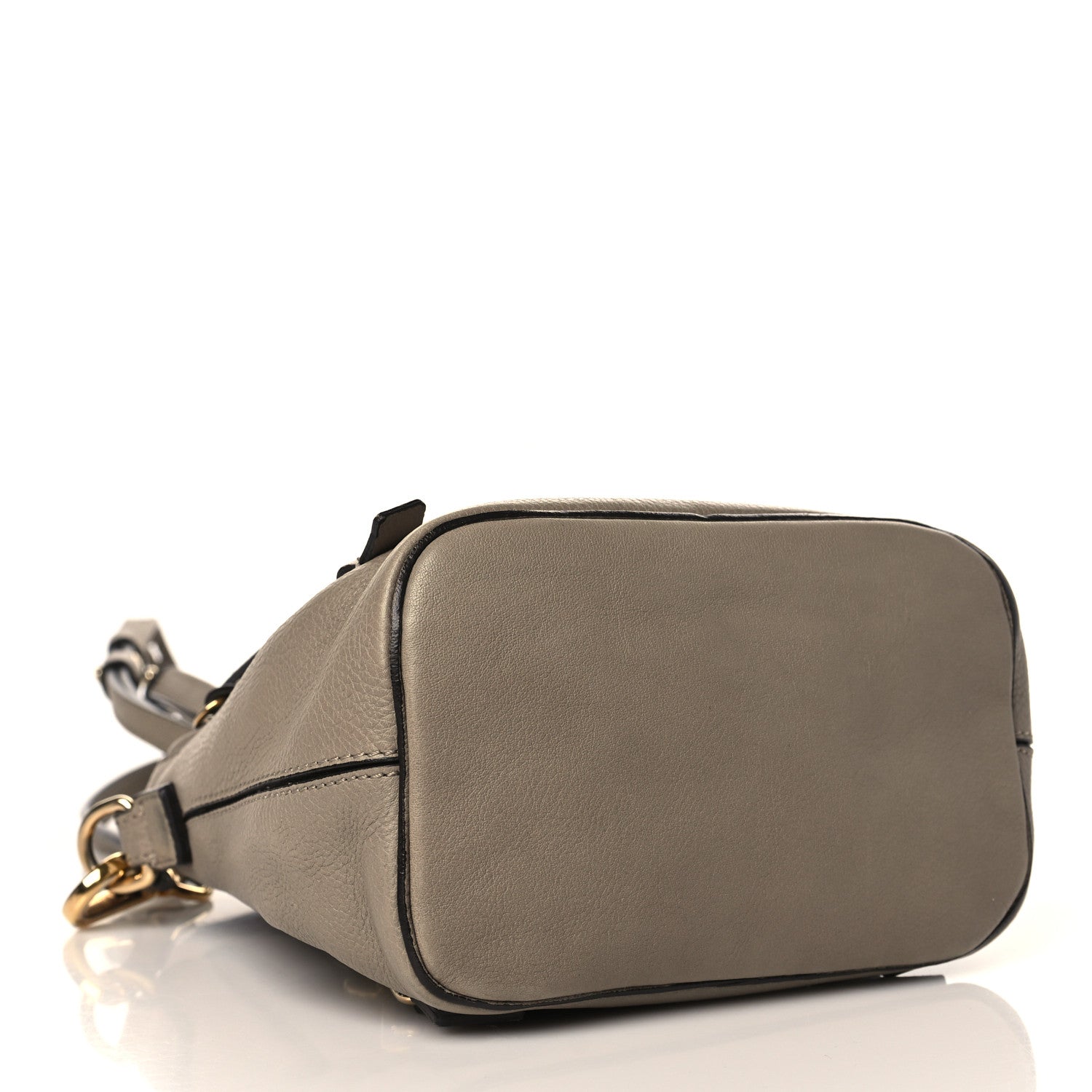 Chloe Suede Calfskin Mini Faye Backpack Motty Grey 4 of 10