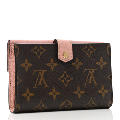 Louis Vuitton Monogram Pallas Compact Wallet Rose Poudre 2 of 5