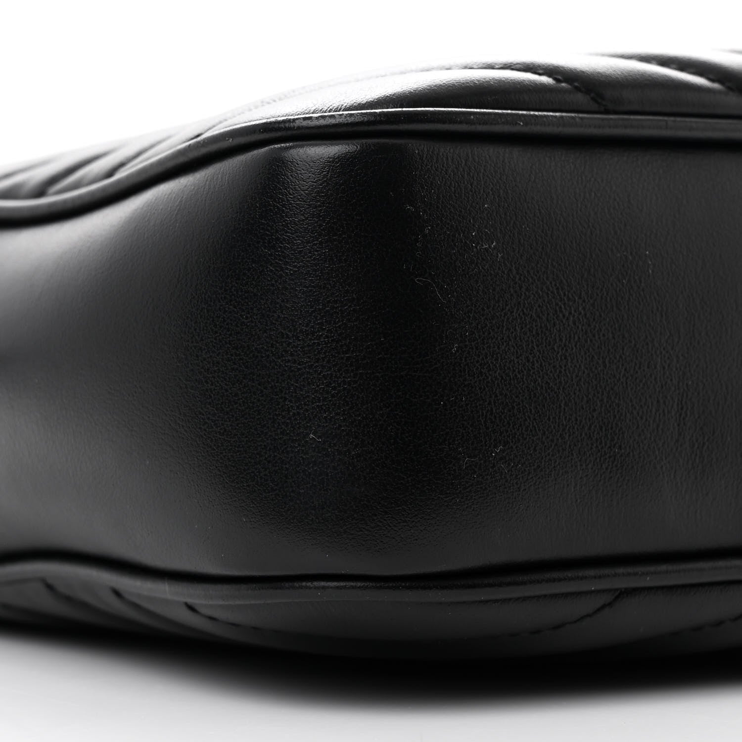 Saint Laurent Calfskin Matelasse Monogram Monochrome Lou Camera Bag Black 9 of 11