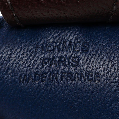 Hermes Milo Lambskin Grigri Rodeo Horse Bag Charm PM Rouge Sellier Mauve Sylvestre Bleu Saphir 4 of 5