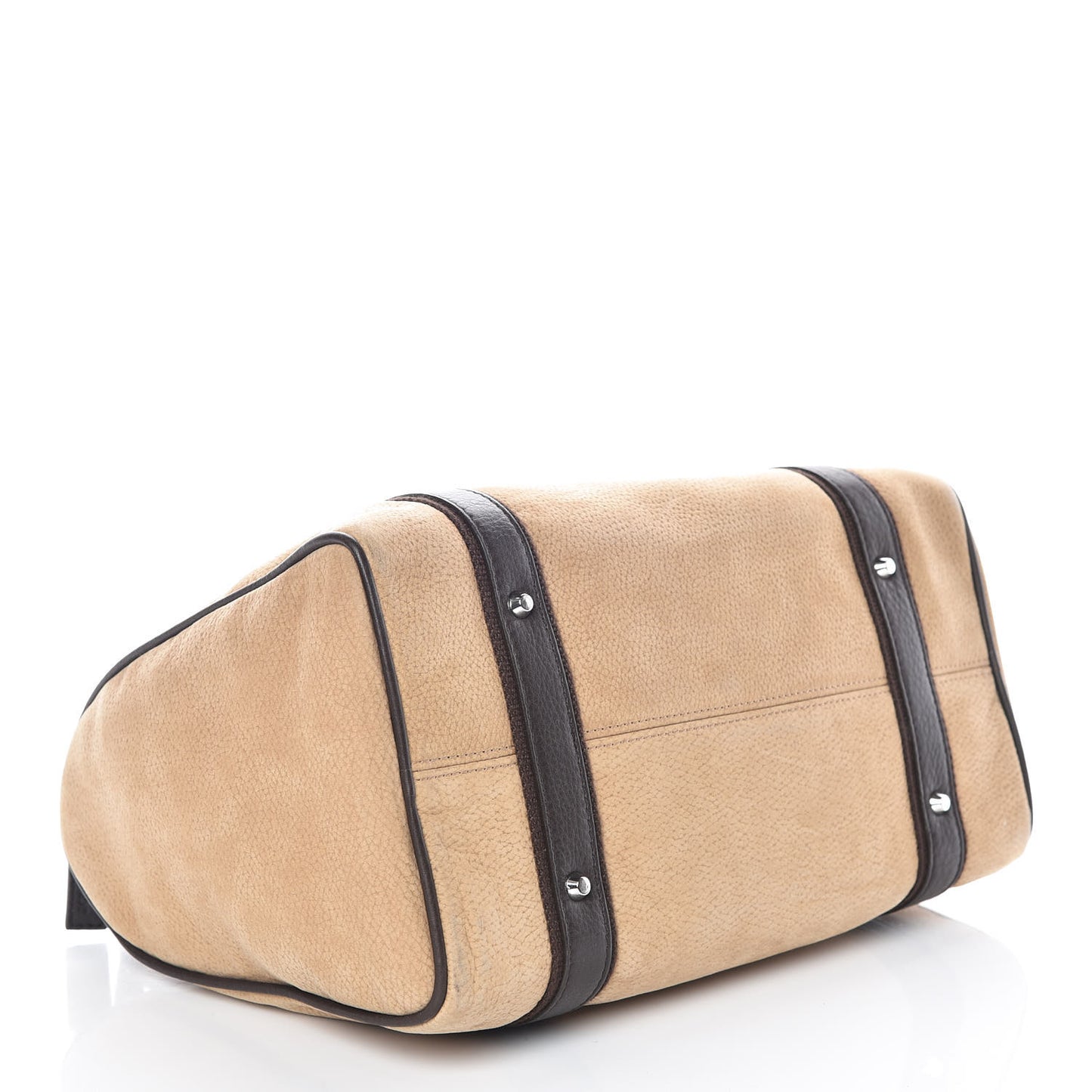 Nubuck Boston Beige Marron Fonce