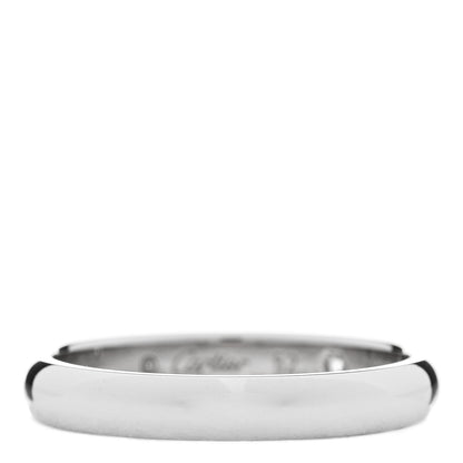 Cartier Platinum Diamond 3mm C De Cartier Wedding Band Ring 52 6 3 of 6