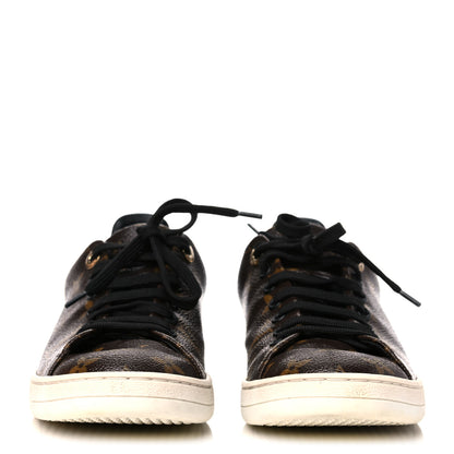 Louis Vuitton Patent Monogram Frontrow Sneakers 36.5 3 of 25