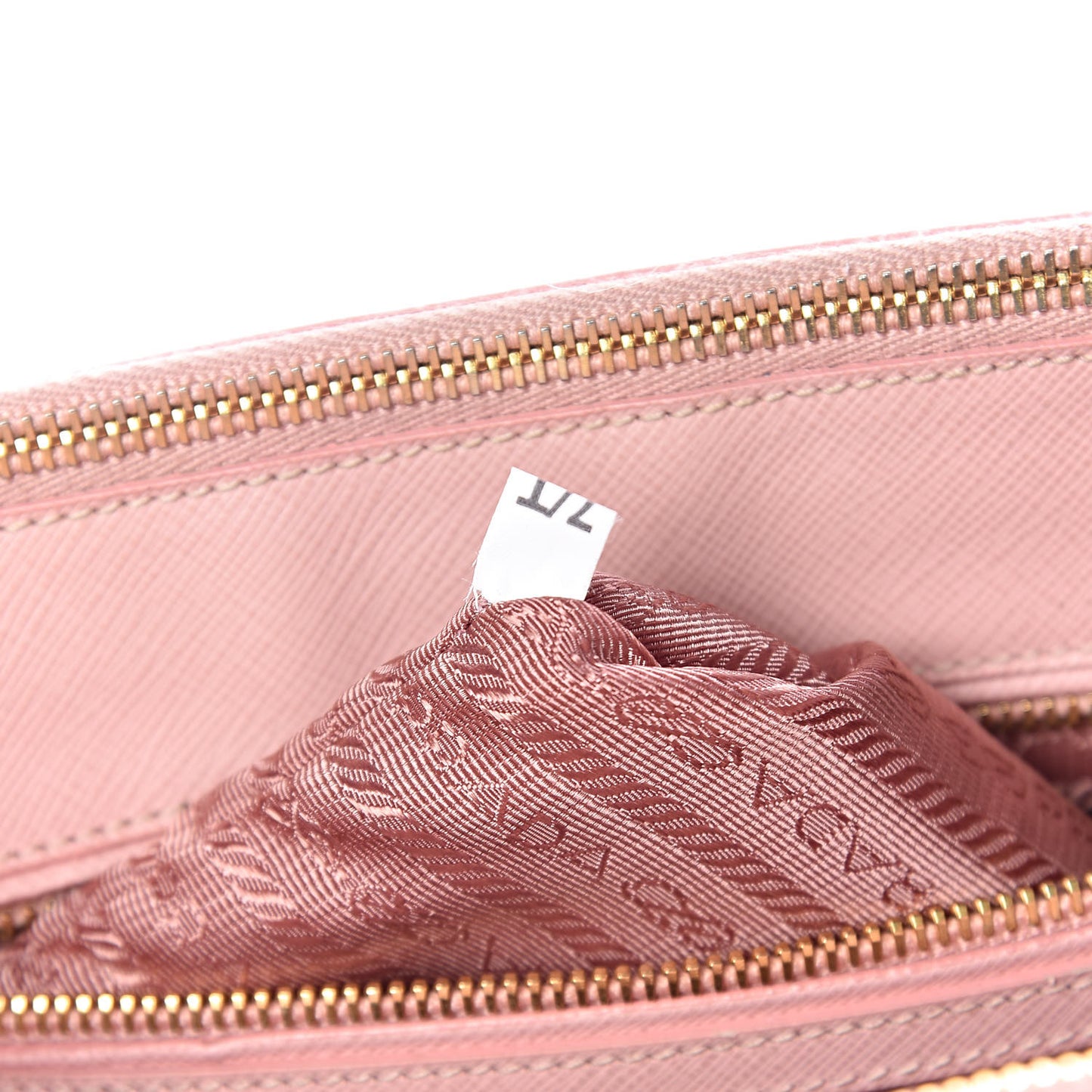 Saffiano Small Galleria Double Zip Tote Orchidea