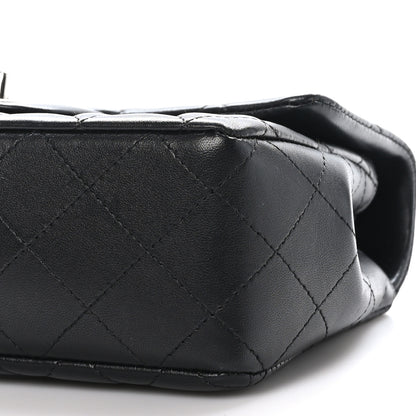 Chanel Lambskin Quilted Mini Rectangular Flap Black 10 of 11