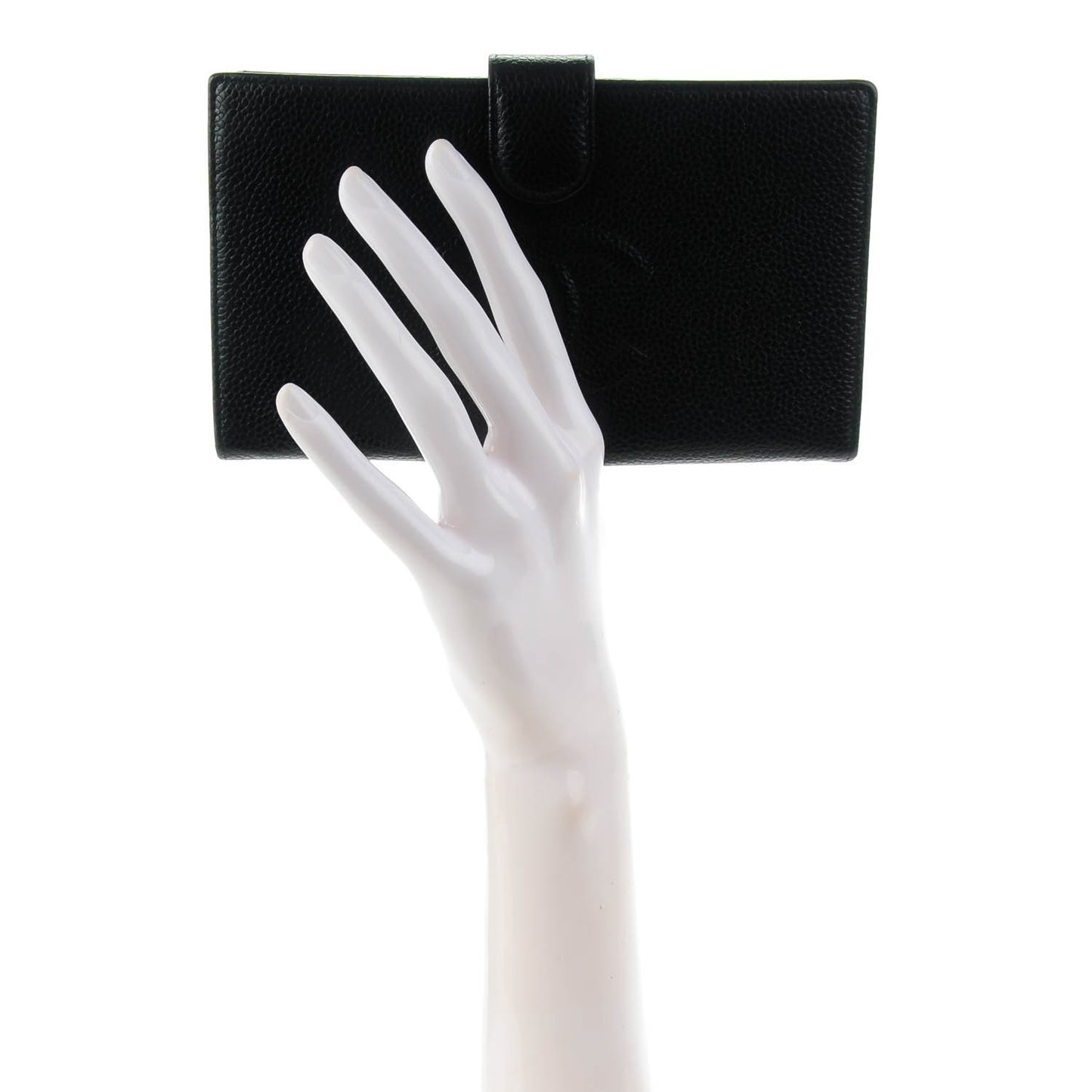 Caviar CC French Wallet Black