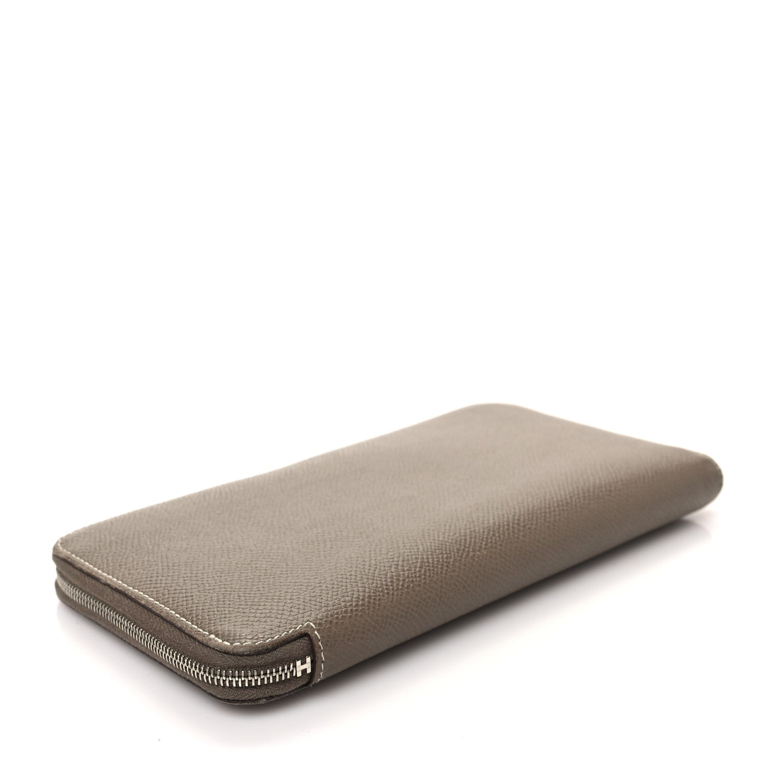 Hermes Epsom Silk'in Wallet Etoupe 6 of 6