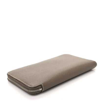 Hermes Epsom Silk'in Wallet Etoupe 6 of 6