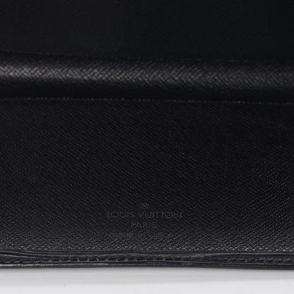 Louis Vuitton Epi Simple Checkbook Cover Black 6 of 11