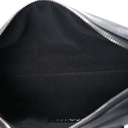 Chanel Calfskin Chain 20s Signature Bowling Bag Black 5 of 10