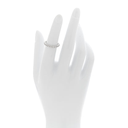 Van Cleef & Arpels 18K White Gold Medium Perlee Ring 49 5 2 of 5