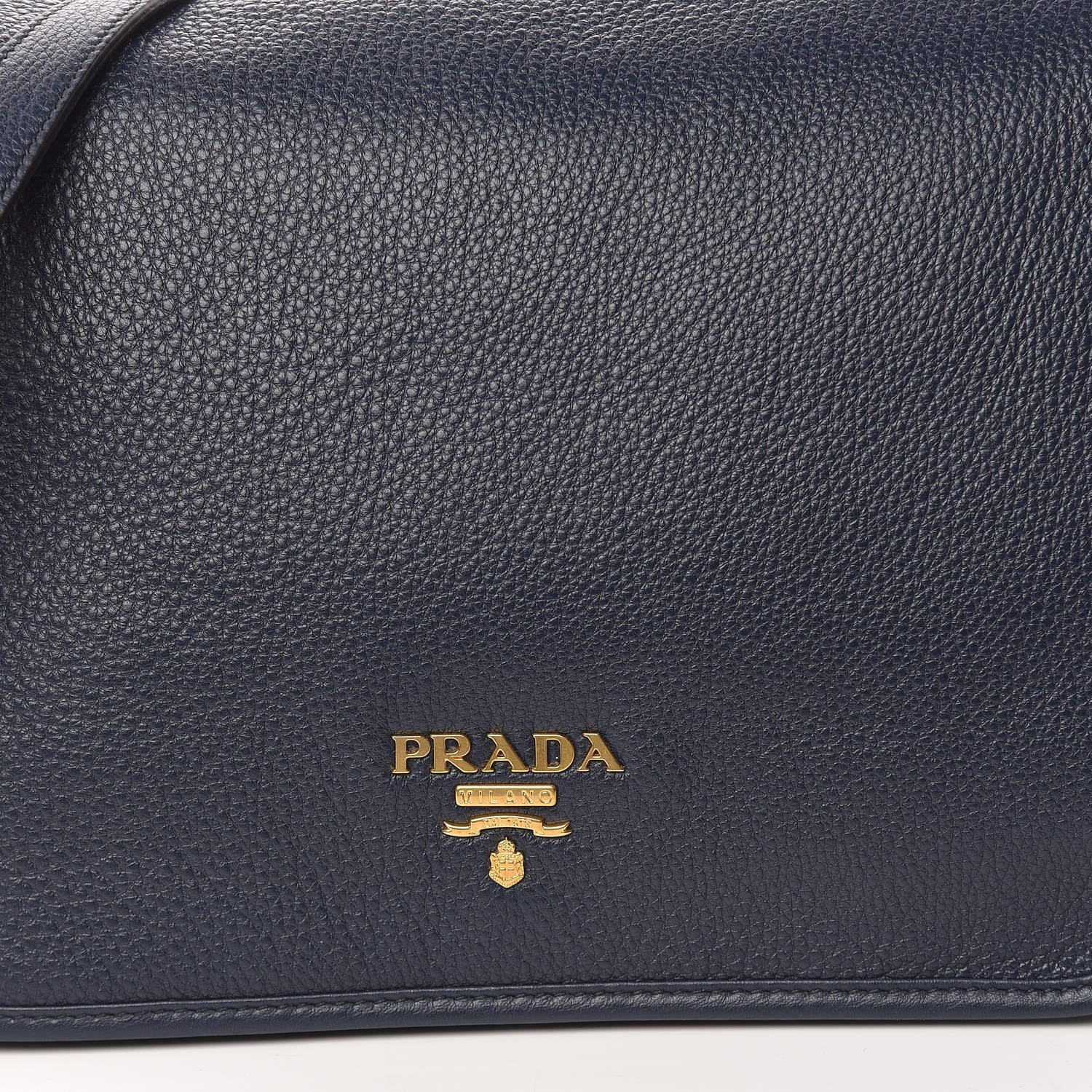 Prada Vitello Phenix Crossbody Bag Baltico 9 of 11