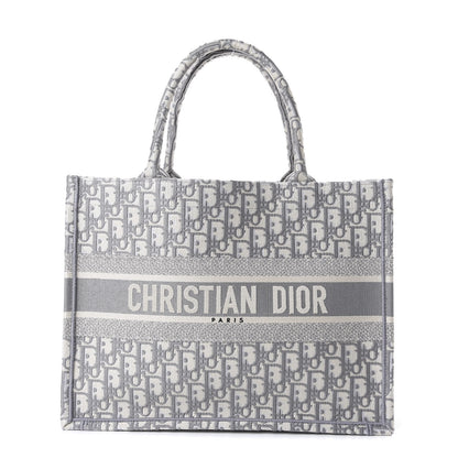 Christian Dior Oblique Medium Book Tote Grey 1 of 10