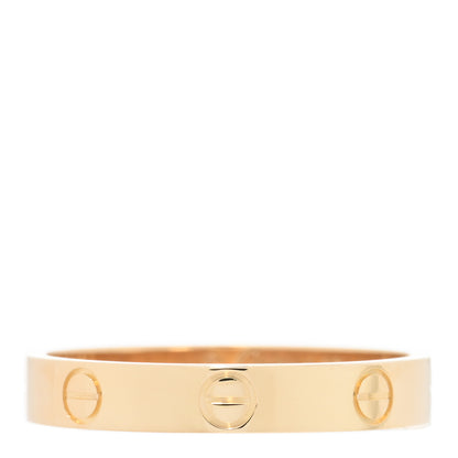 Cartier 18K Yellow Gold 3.5mm LOVE Wedding Band Ring 60 9 1 of 5
