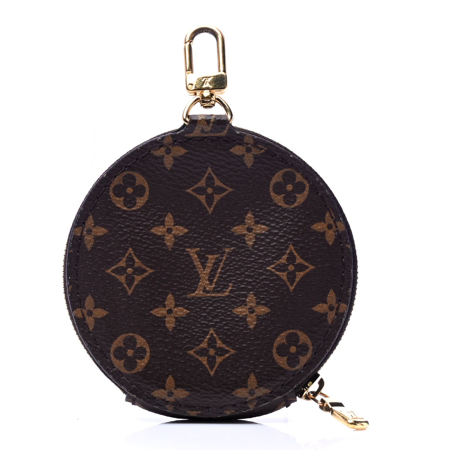 Louis Vuitton Monogram Multi Pochette Accessories Round Coin Purse 2 of 4