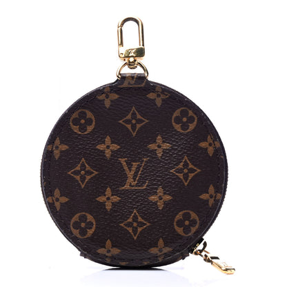 Louis Vuitton Monogram Multi Pochette Accessories Round Coin Purse 2 of 4
