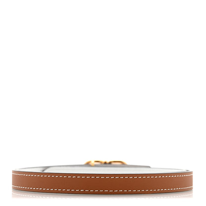 Hermes Swift Epsom 13mm Ancre Belt 75 30 White Gold 2 of 7