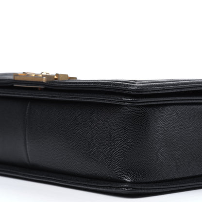 Chanel Caviar Quilted New Medium Boy Flap Black 14 of 16