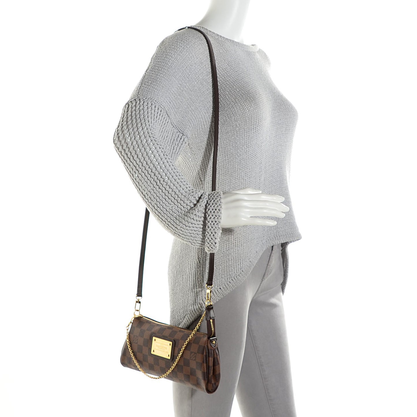 Damier Ebene Eva Clutch