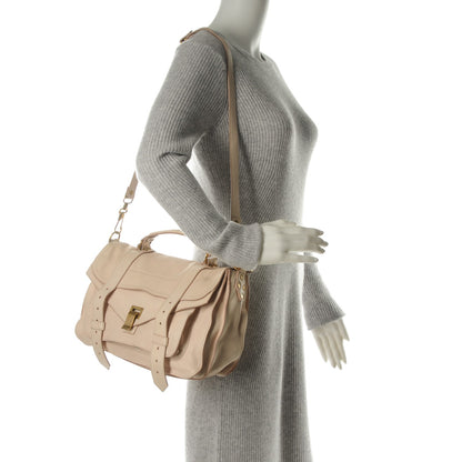 Proenza Schouler Lambskin Medium PS1 Satchel Nude 2 of 7